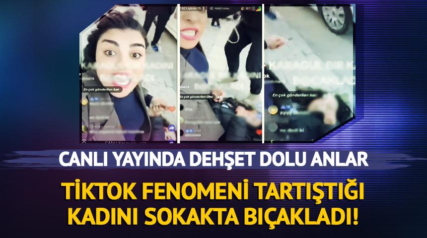 TikTok fenomeni canlı yayında kadını bı&ccedil;akladı!