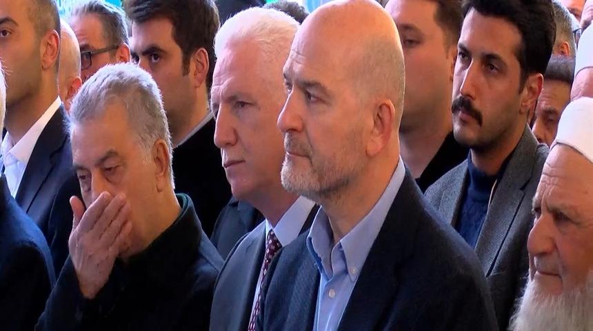 S&uuml;leyman Soylu'nun amcası son yolculuğuna uğurlandı