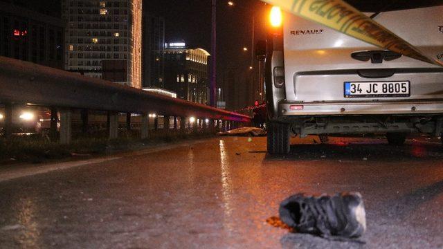 Basın Ekspres’te Minibüs yayaya çarptı; 1 ölü