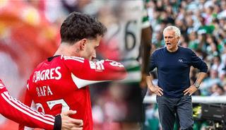 Portekiz'de Rafa Silva Sporting'i son saniyede yıktı! Mourinho &ccedil;ıldırdı