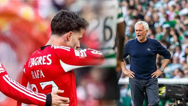 Portekiz'de Rafa Silva Sporting'i son saniyede yıktı! Mourinho çıldırdı