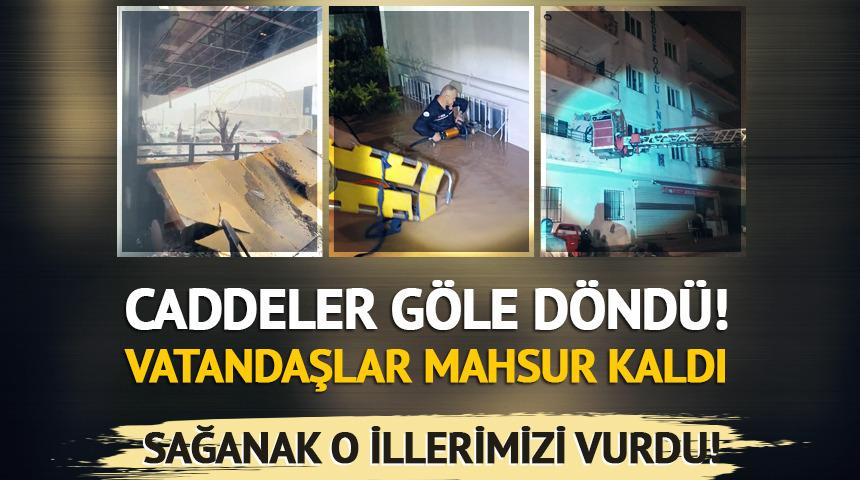 Sağanak Batman ve Mardin'i vurdu