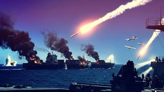 Savaş yeniden başladı! ABD dev gemiyi vurdu, İran'dan misilleme geldi