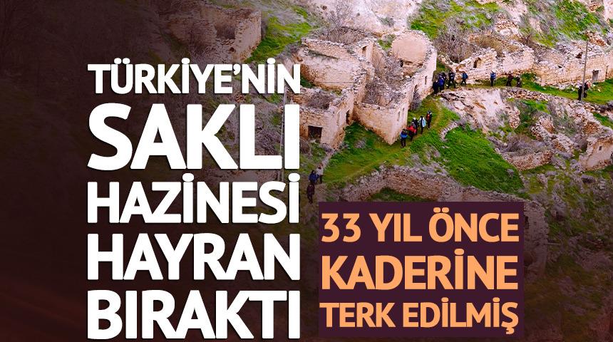 T&uuml;rkiye'nin saklı hazinesi! 33 yıl &ouml;nce kaderine terk edilmiş