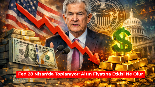 Fed 28 Nisan'da toplanıyor: Altın fiyatına etkisi ne olur