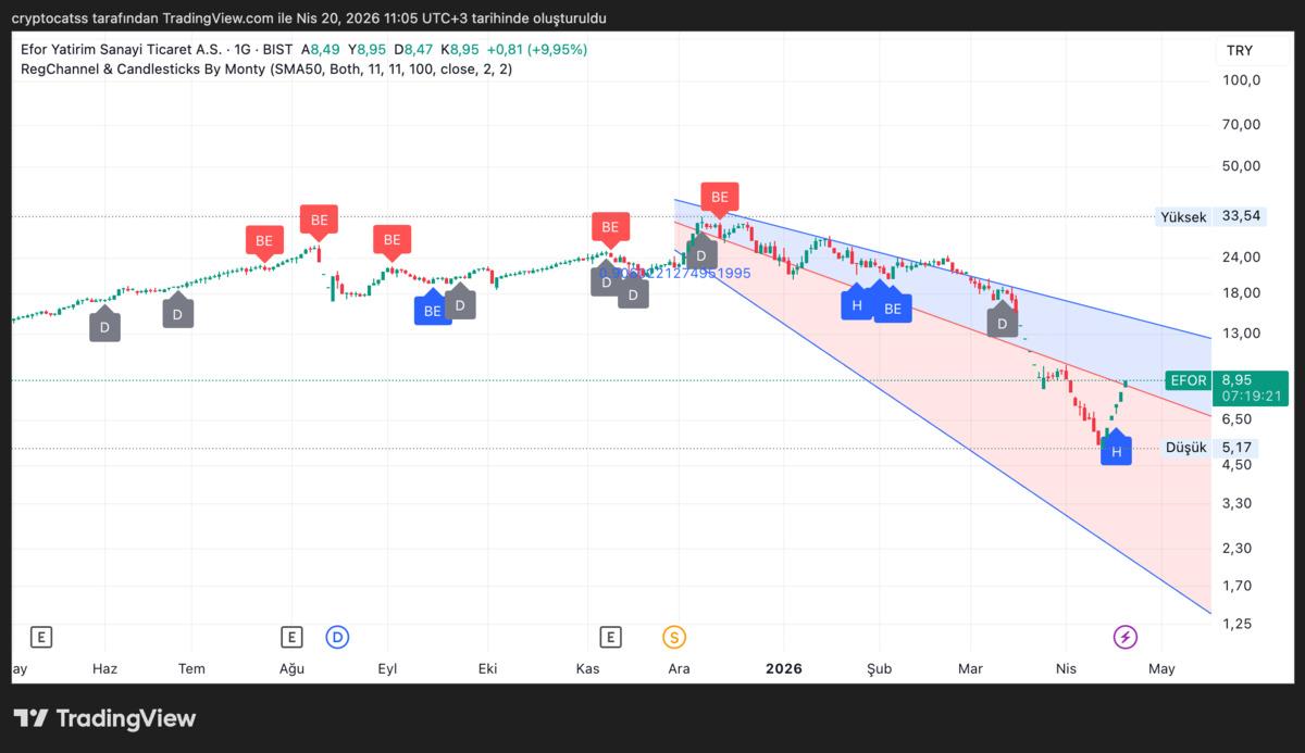G&ouml;stergeleri al veren 2 BIST hissesi: RUZYE ve EFOR, G&ouml;rsel 2