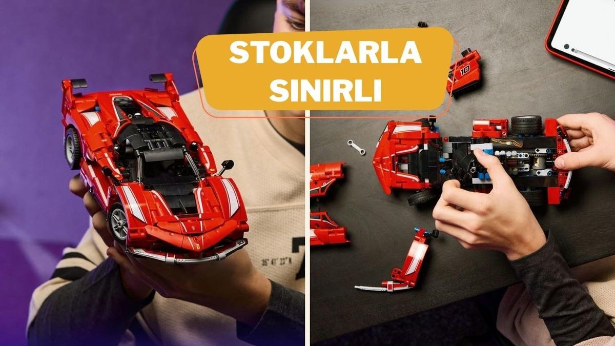 LEGO Technic Ferrari setinde kaçırılmayacak fiyat!