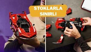 Stoklarla sınırlı: LEGO Technic Ferrari setinde indirim var