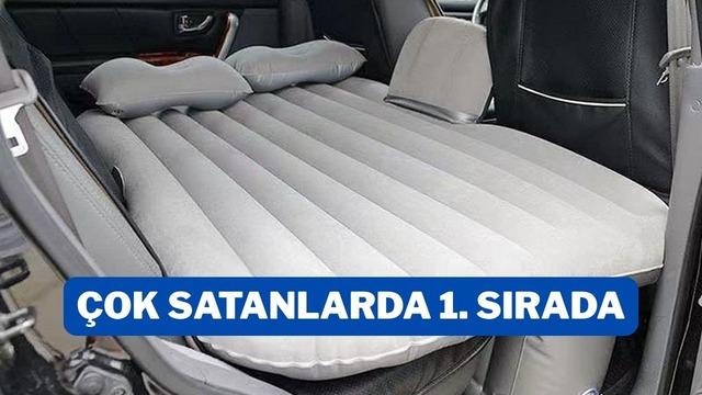 Seyahatseverlere müjde: Çok amaçlı şişme yatak indirime girdi