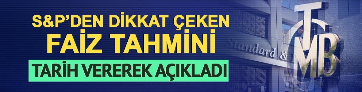 S&P'den TCMB faiz tahmini! İndirim i&ccedil;in Aralık ayını işaret etti