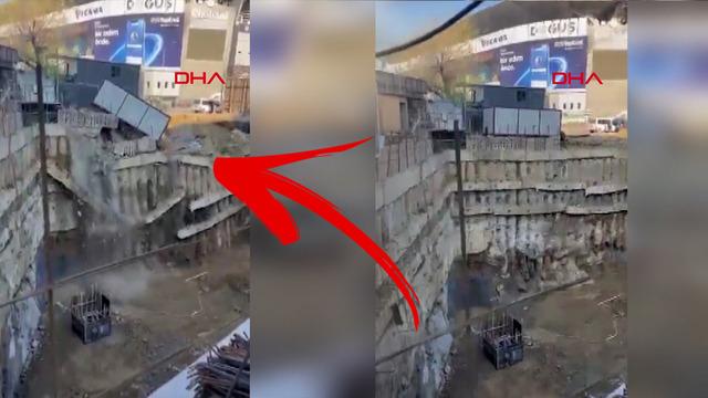 Kadıköy stadyumu yanında çökme! Taraftar ayağa kalktı: Stat kontrol edilsin...