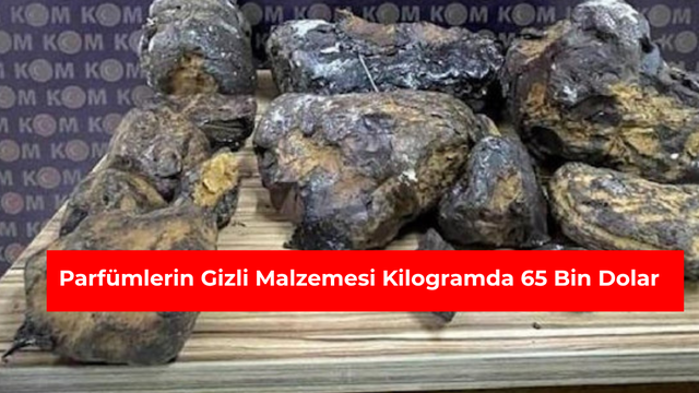 Parf&uuml;mlerin gizli malzemesi kilogramda 65 bin dolar