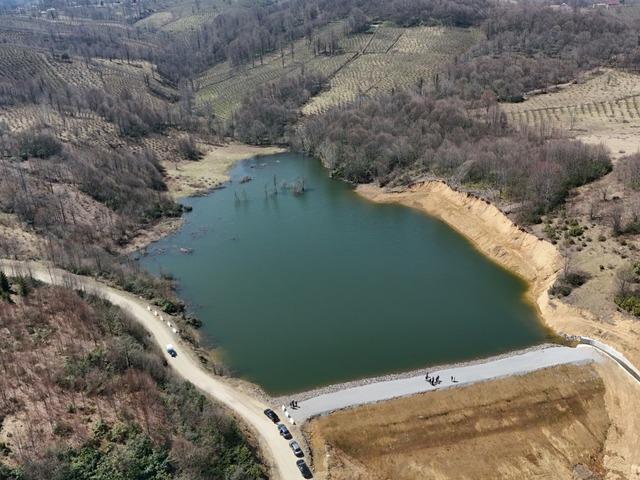 Risk b&uuml;y&uuml;d&uuml;: 88 metre uzunluğunda yeni g&ouml;let yapıldı