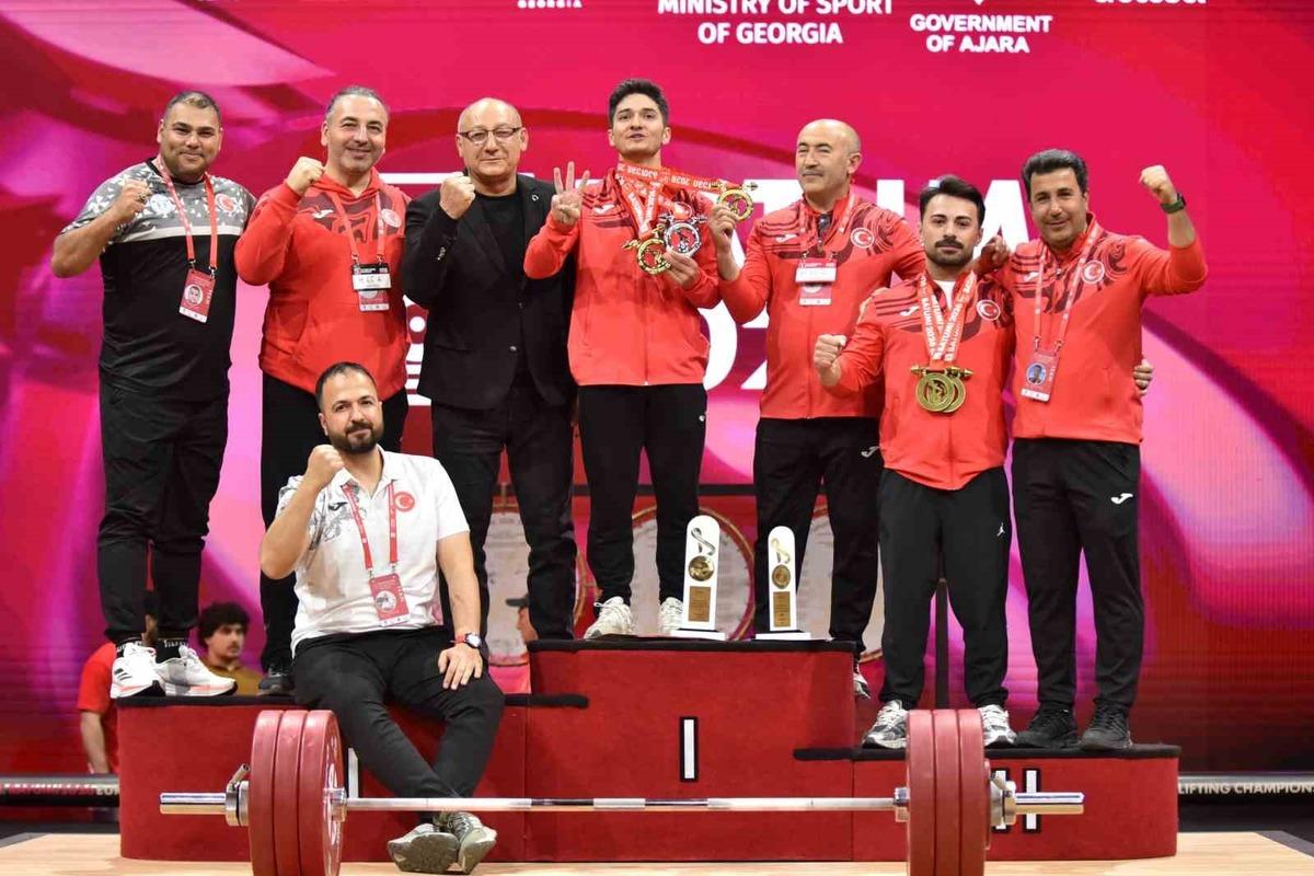 Muhammed Furkan rekorla Avrupa şampiyonu 2