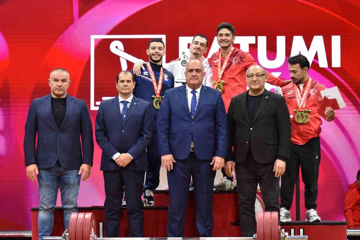 Muhammed Furkan rekorla Avrupa şampiyonu 1