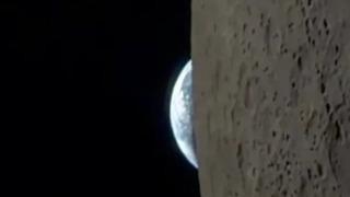 Son dakika: Artemis II astronotundan nefes kesen g&ouml;r&uuml;nt&uuml;: D&uuml;nya'nın Ay'ın ardında batışı