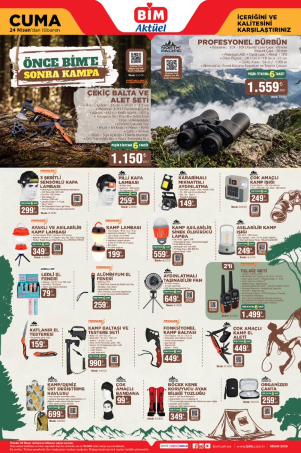 BİM e Stanley termos geliyor! 24 Nisan 2026 BİM kataloğu 5
