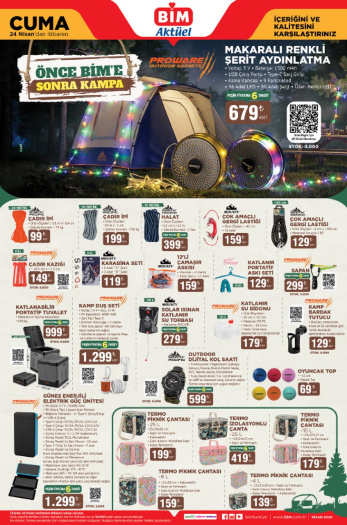 BİM e Stanley termos geliyor! 24 Nisan 2026 BİM kataloğu 6