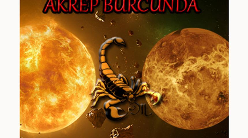 G&uuml;neş Akrep burcunda