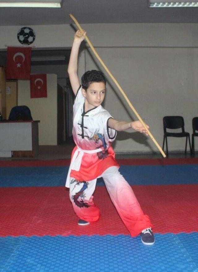 Trabzon’a Wushu Taolu’da ilk madalya geldi