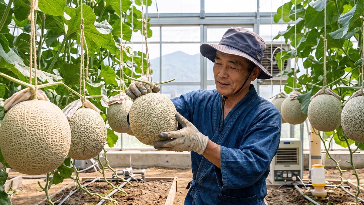D&uuml;nyanın en pahalı kavunu: 28 bin lira! Masaj yaparak yetiştiriliyor  2