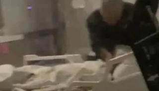 Hastane odasında skandal! 80 yaşındaki babasına dehşeti yaşattı