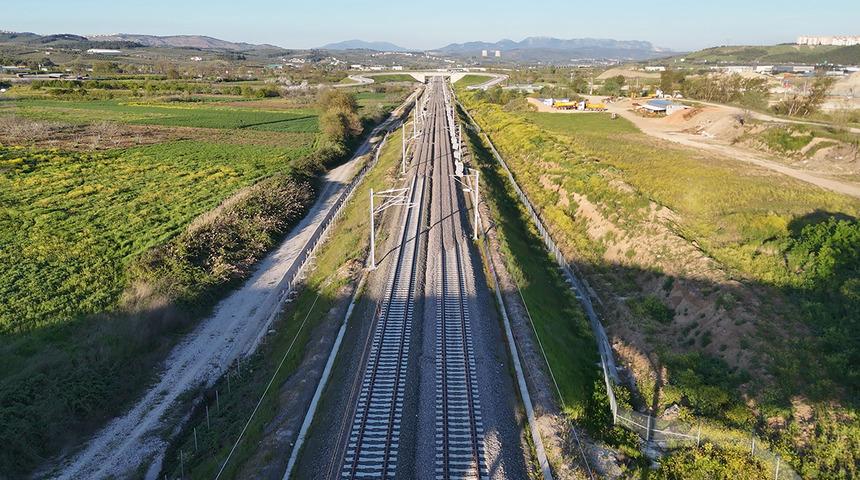Hızlı tren geliyor: Raylar g&ouml;r&uuml;nt&uuml;lendi! Geri sayım başladı