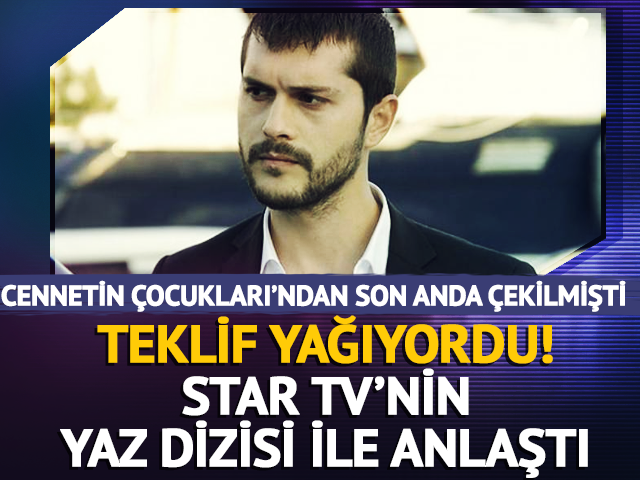 Teklifleri değerlendirdi! Yaz dizisinde başrol oldu