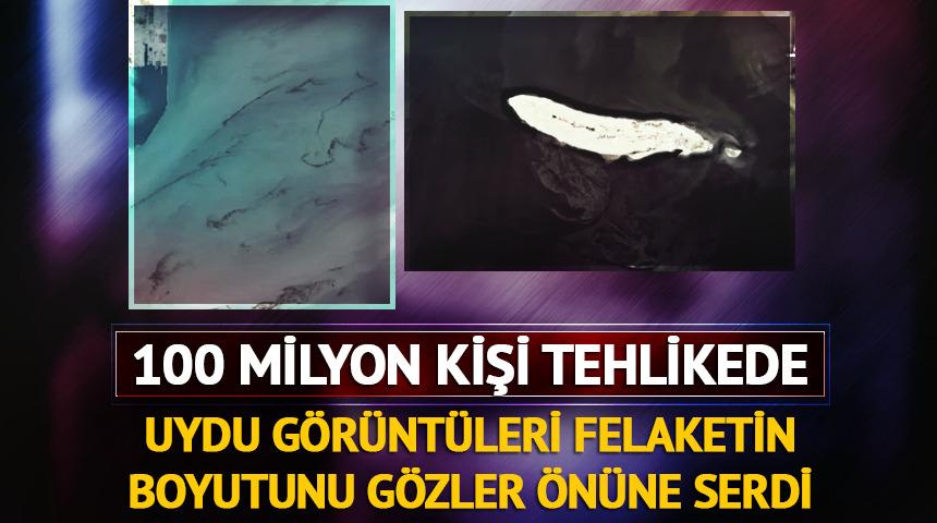 K&ouml;rfez'de petrol sızıntısı! 100 milyon insan tehlikede