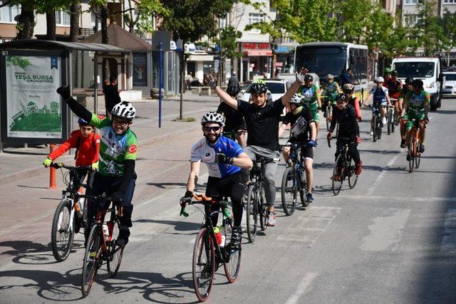 İnegöl’ün güzelliklerine pedal çevirdiler