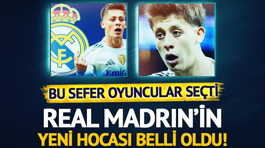 Real Madrid'in yeni hocası belli oldu! Bu sefer oyuncular se&ccedil;ti