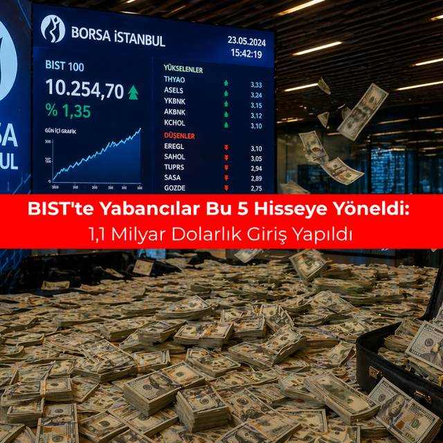 Yabancı Yatırımcı BIST'e Geri D&ouml;n&uuml;yor: 5 Hisse &Ouml;ne &Ccedil;ıktı