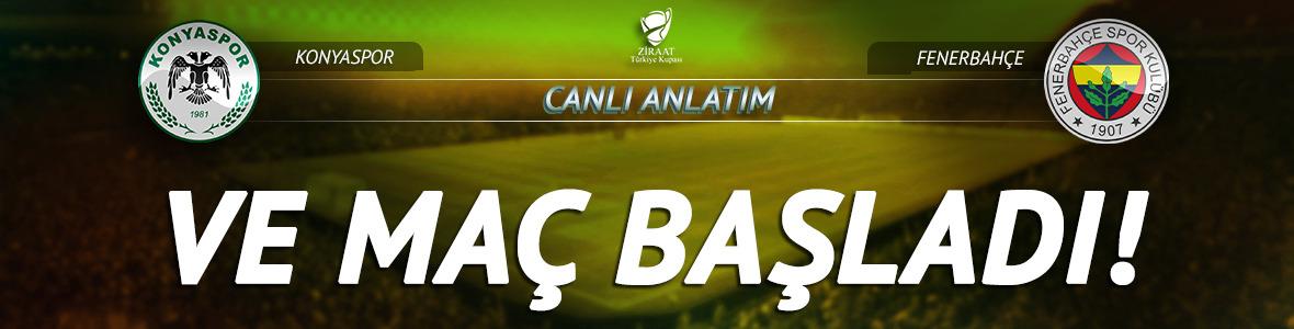 CANLI | T&uuml;mosan Konyaspor - Fenerbah&ccedil;e Canlı Ma&ccedil; Anlatımı