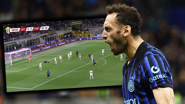 Hakan Çalhanoğlu şov yaptı! Inter'i tek başına finale taşıdı