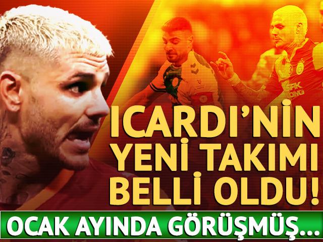 Ocak ayında g&ouml;r&uuml;şme sağlamış! Mauro Icardi'nin yeni takımı belli oldu 