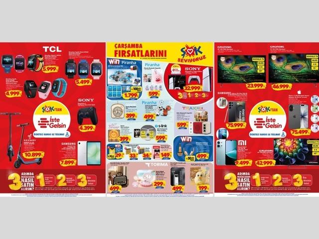 ŞOK'a Playstation 5 geliyor! 22 Nisan 2026 ŞOK akt&uuml;el kataloğu