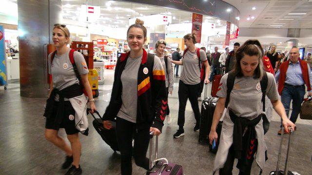 EuroCup şampiyonu Galatasaray yurda döndü