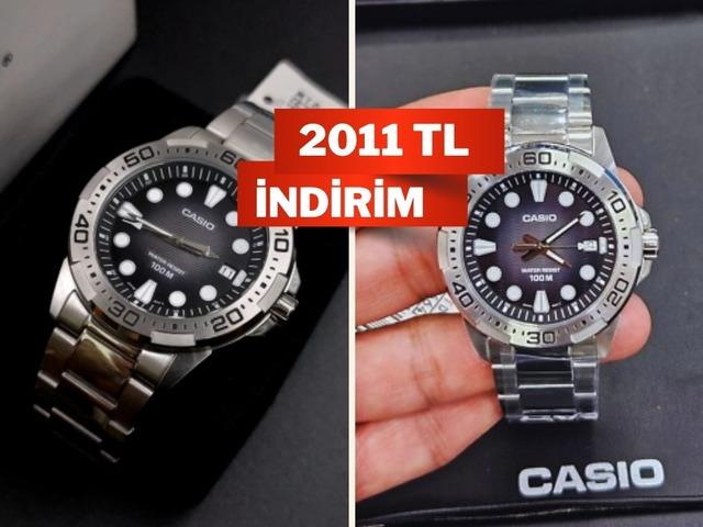 Dayanıklı ve şık: Casio saat fırsatını ka&ccedil;ırmayın