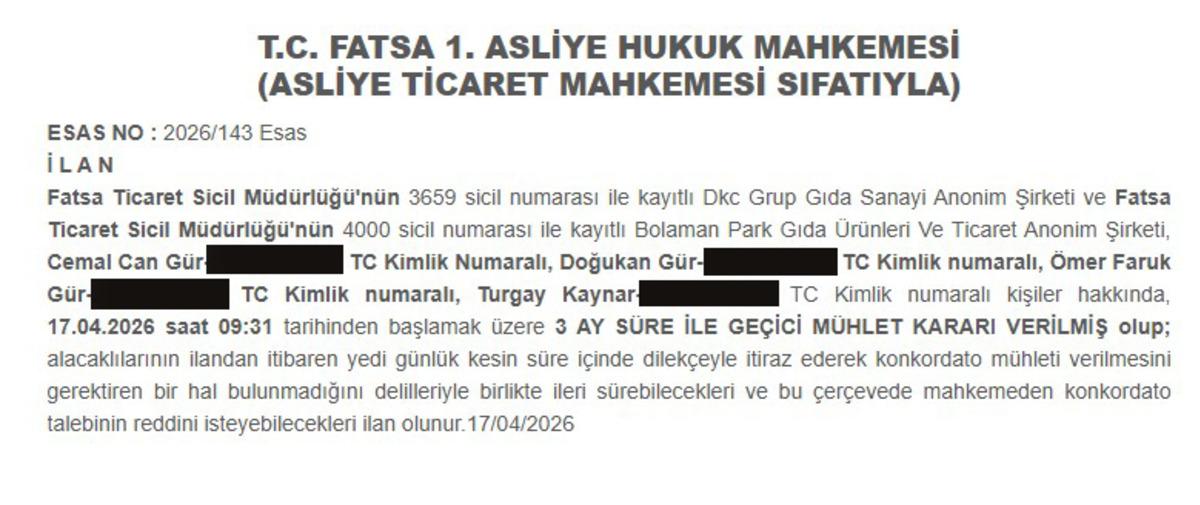 &Uuml;r&uuml;nleri her markette satılıyor: Gıda devi konkordato talep etti 2