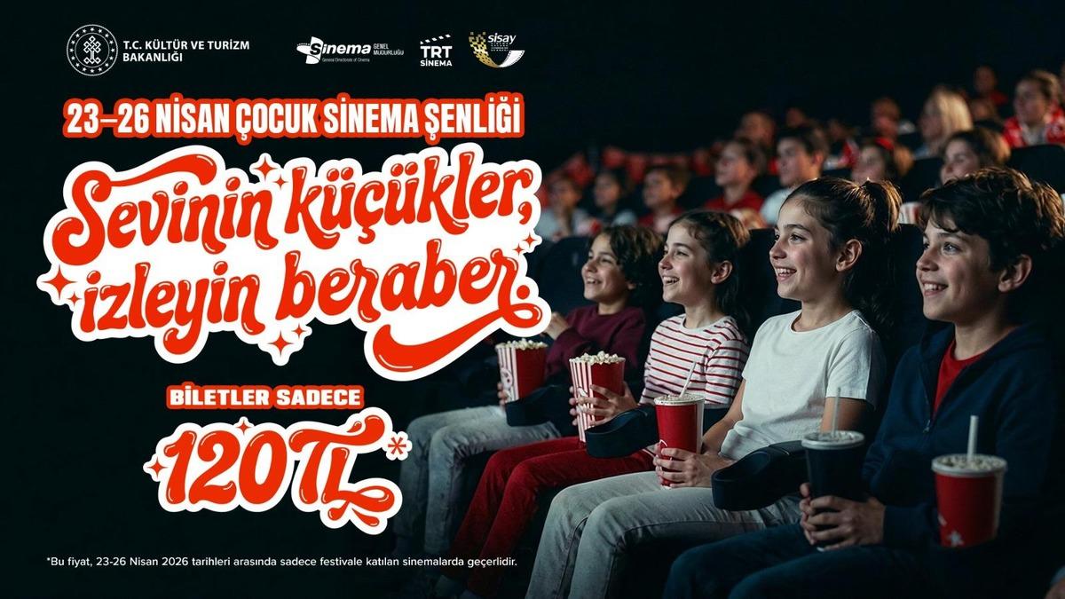 Y&uuml;zlerce sinema salonunda &ccedil;ocuklara &ouml;zel uygulama! Bakan Ersoy dan ailelere davet 3