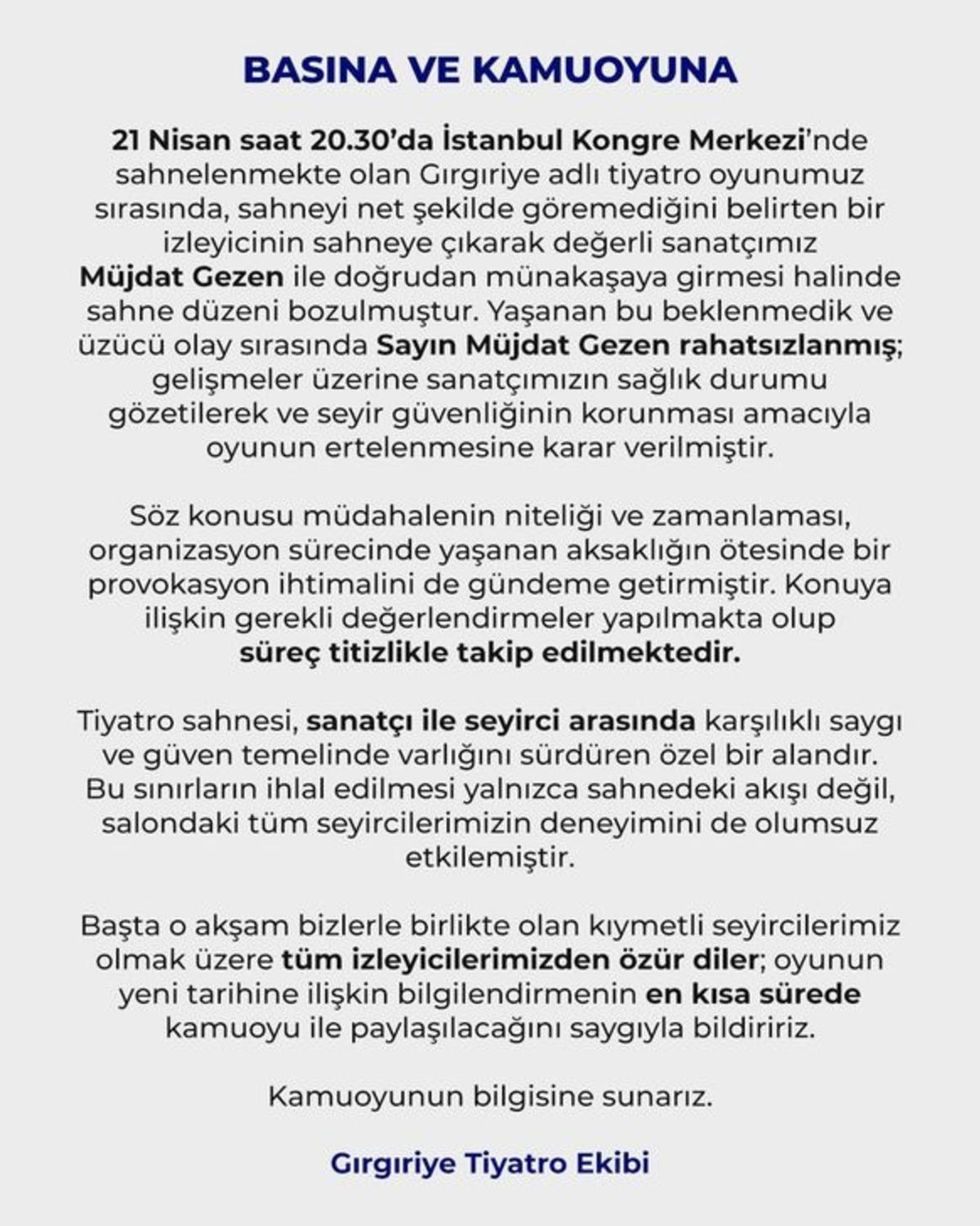 Gırgıriye M&uuml;zikali bir anda karıştı! M&uuml;jdat Gezen fenalaştı Perran Kutman ağladı! O g&ouml;r&uuml;nt&uuml;ler ortaya &ccedil;ıktı  3