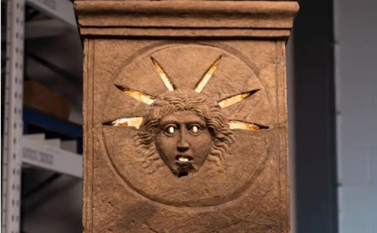 1600 yıllık gizli erkek  rit&uuml;el  taşı bulundu! Karanlıkta g&ouml;zleri parlıyor 2