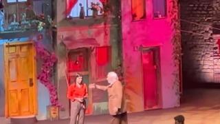 Gırgıriye Müzikali öncesi Müjdat Gezen ile seyirci arasında tartışma