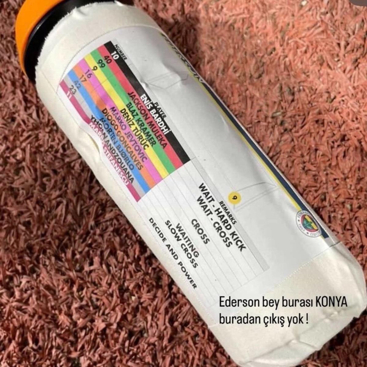 Konya da inanılmaz olay: Ederson un penaltı notlarını &ccedil;aldı! Yapılan paylaşım g&uuml;ndem oldu 1