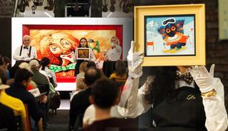 Akasya'da &ccedil;ocuklara &ouml;zel resim m&uuml;zayedesi