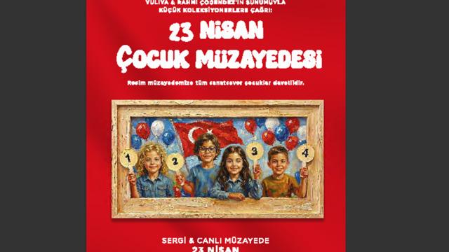 Yuliya & Rahmi ÇÖĞENDEZ yönetimindeki 23 Nisan Çocuk Müzayedesi Akasya AVM'de