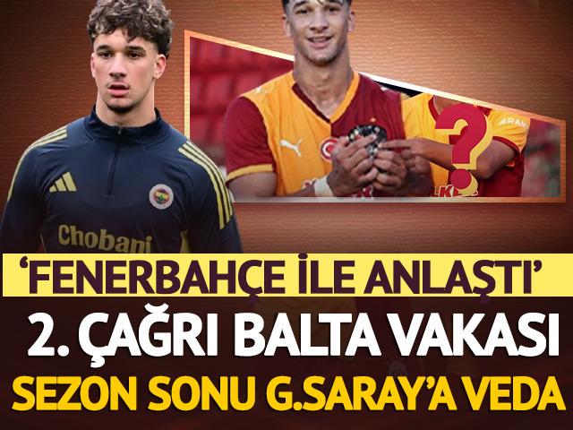 Sezon sonu Galatasaray'dan Fenerbah&ccedil;e'ye! İkinci &Ccedil;ağrı Balta vakası: Sosyal medya karıştı