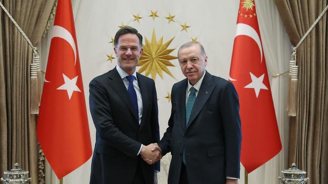 Cumhurbaşkanı Erdoğan, NATO Genel Sekreteri Rutte'yi kabul etti