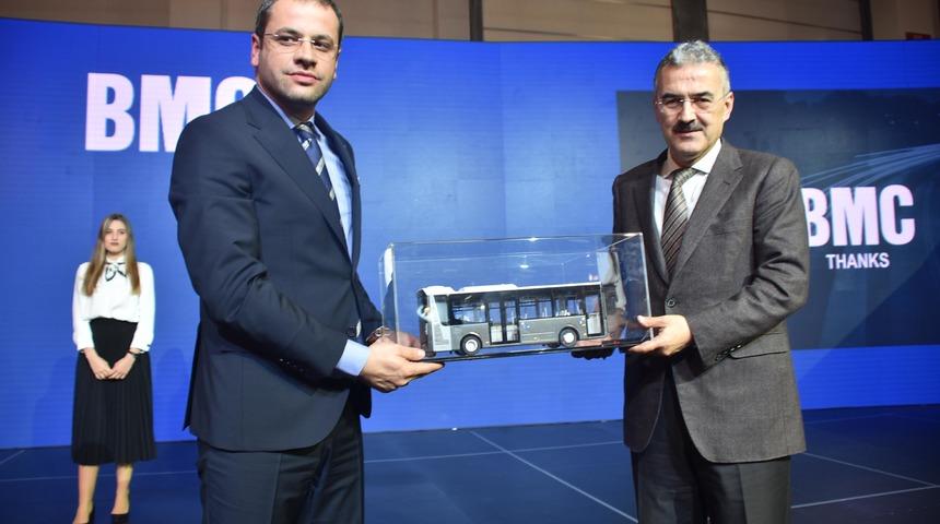 BMC otobüsleri Busworld Türkiye'de sergilendi
