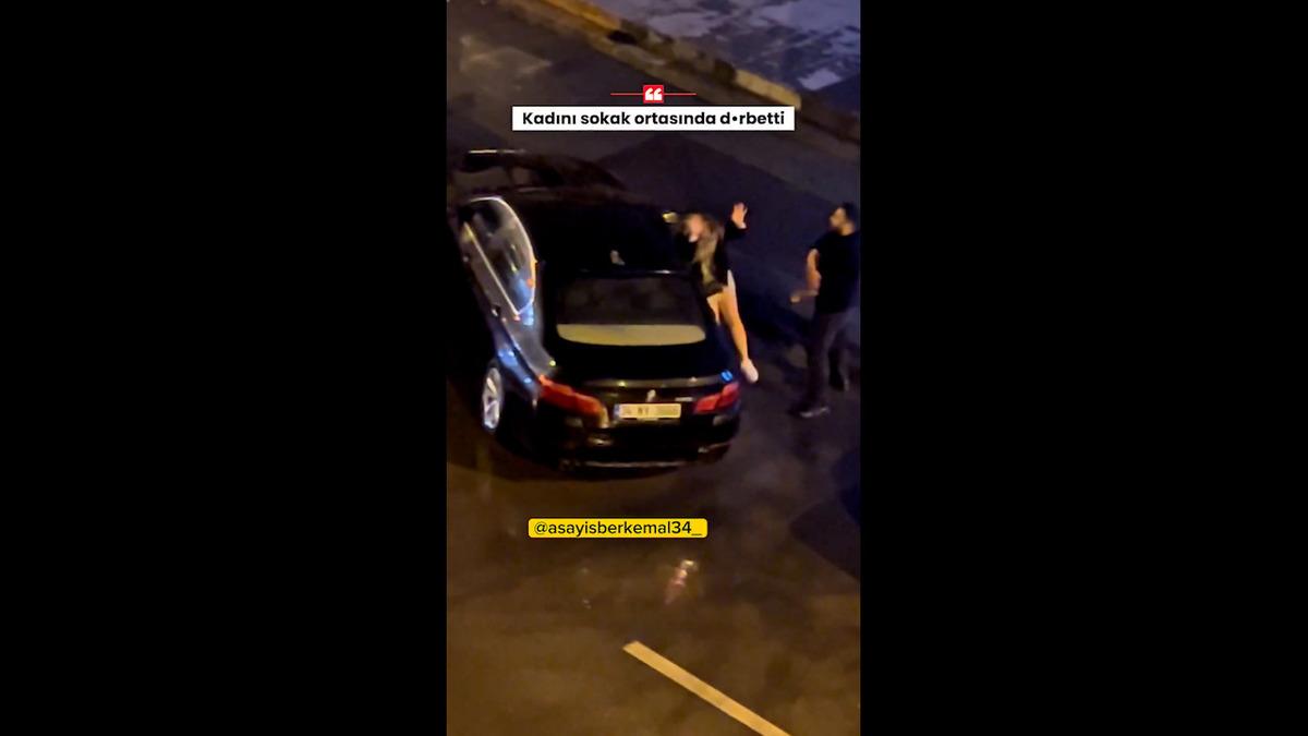 Yanındaki kadına şiddet uygulayıp zorla araca bindirdi... Tepki &ccedil;ekince saldırdı! 4